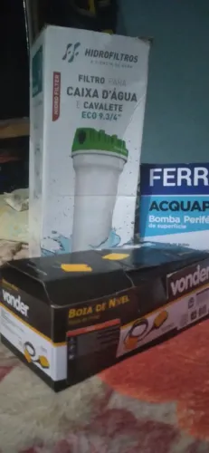 Bomba meio CV. Pesorizadora. Bomba elétrica. Filtro cavalete