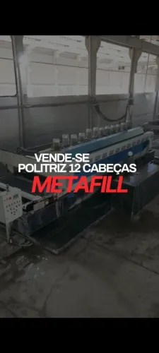 Polideira 12 Cabeças Metaffil Impecável