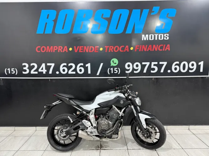 Yamaha MT-07 689c C/abs ano 2016 impecável doc ok 