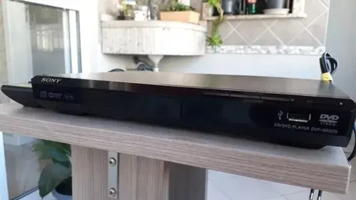DVD Sony com USB - funcionamento perfeito - com controle