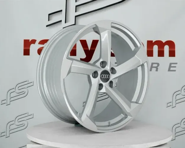 Jogo de Roda Audi Rs6 Concept Prata Diamantado 5x112 - 19x8,5 Offset 35 (Nv)