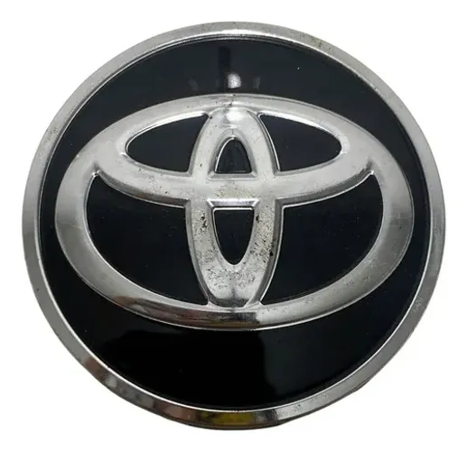 Calotinha Central Roda Toyota Preto