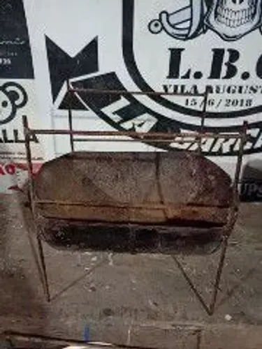 Mini churrasqueira