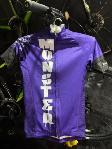 Camisa ciclismo masculina nova