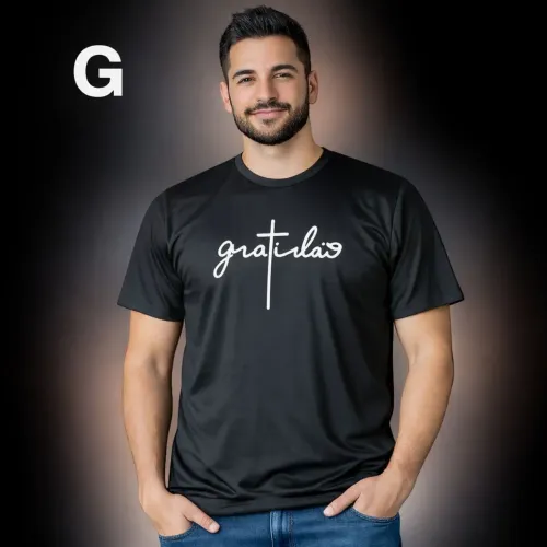 Camisas em poliéster
