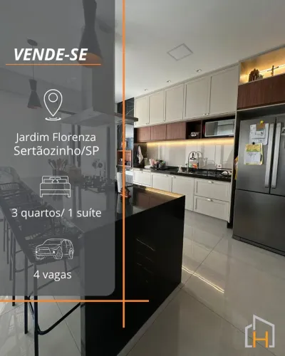 Vende-se Casa no Jardim Florenzza - Sertãozinho/SP