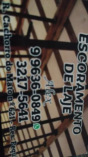Escoramento de laje