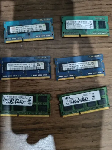 Memória ddr3 notebook 4gb