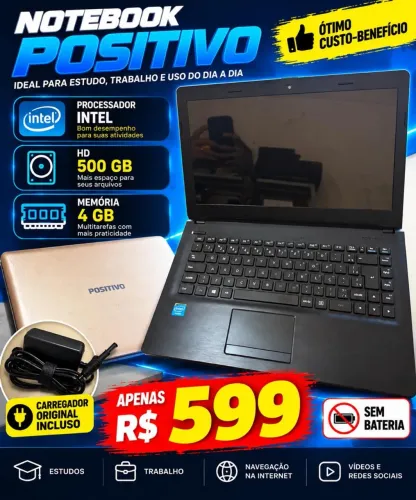 Notebook Positivo