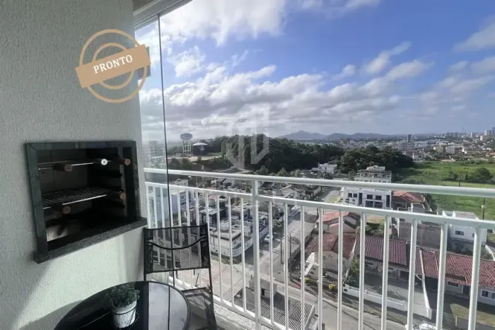 JD1510 - Angelus - Apartamento Mobiliado em Condomínio Fechado em Balneário Piçarras/SC