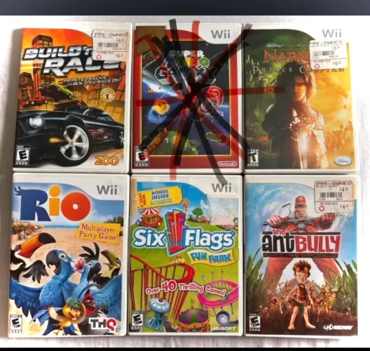 Jogos nitendo Wii (leia)