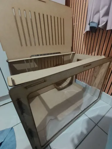 Terrário para hamster e roedores 60x40