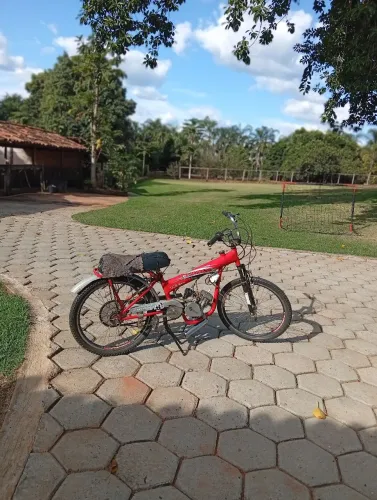Bicicleta motorizada zera,50 cc, banco XR motor bom tudo certo 
