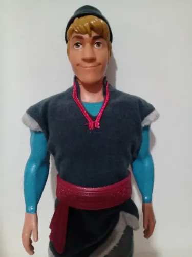 Boneco príncipe Kristoff Frozen Disney 