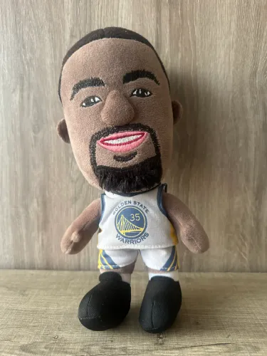 Pelúcia Oficial Kevin Durant 35 Golden State Warriors Bleacher Creatures Raro Colecionável
