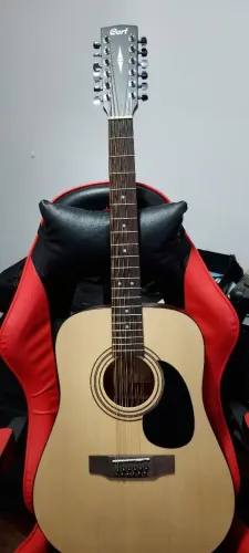 Violão eletroacústico CORT AD 810 12 cordas