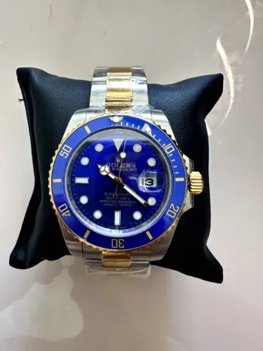 Rolex Submariner Blue Gold - AAA Automático 100% Funcional