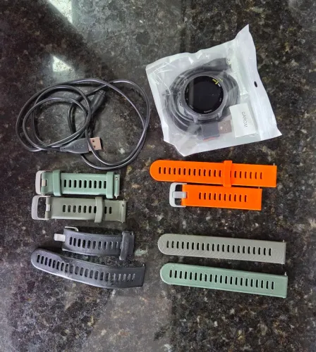 Garmin Forerunner 55 com acessórios 