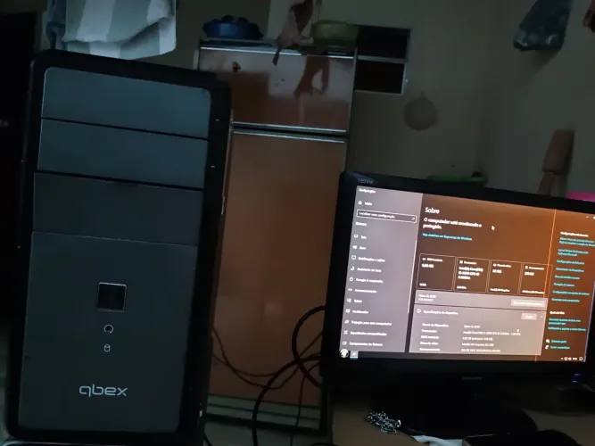 Computador Qbex i3  3.50Ghz 6GB Ram pronto pra uso