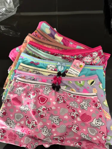 10 calcinhas box infantil GG novas 