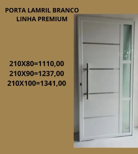 PORTA LAMBRIL DIRETO DA FABRICA C/ PUXADOR PAGAMENTO NA ENTREGA