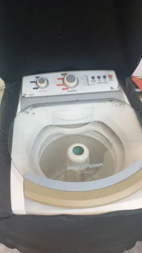 Máquina lavar Brastemp 8km com capa