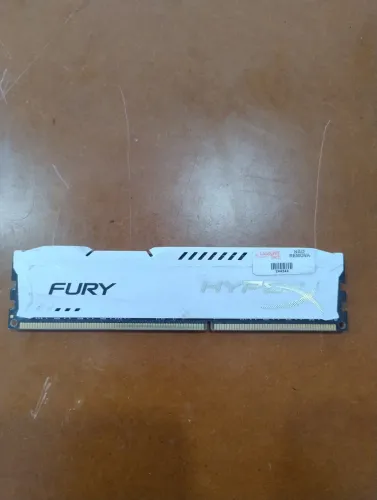 Memória RAM Kingston HyperX Fury 8GB DDR3 Branca