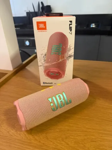 JBL Flip 7 Original Nova na Caixa Bluetooth Rosa