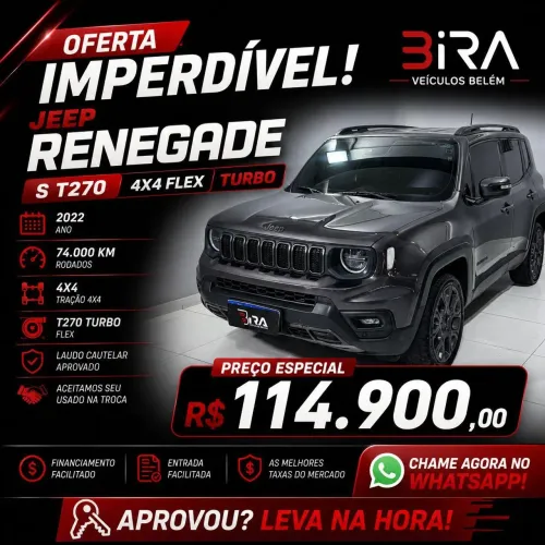 Jeep Renegade S T270 1.3 TB 4X4 Flex Aut. 2022