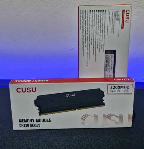 Memória RAM DDR4 8GB 3200Mhz Cusu NOVA!