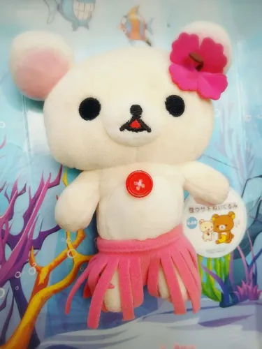 Rilakkuma Korilakkuma edição especial Havaiana Original San-X Japão