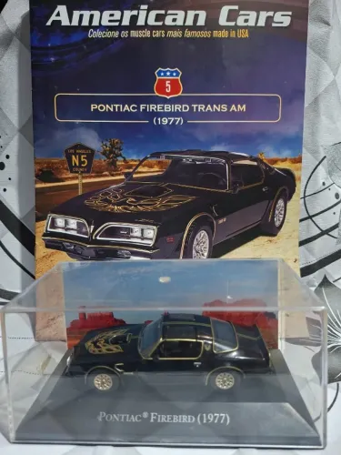 Miniatura Pontiac Firebird Trans Am 1977 1/43 edição colecionador