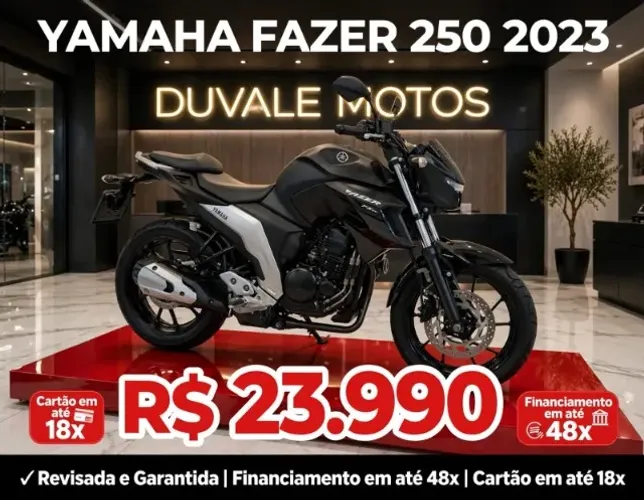 Fz25 Fazer! Ano 2023! Linda Moto! Financiamos e Aceitamso trocas!