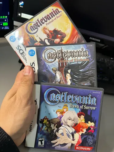 KIT CASTLEVANIA - DS - COLEÇÃO - 3 Jogos