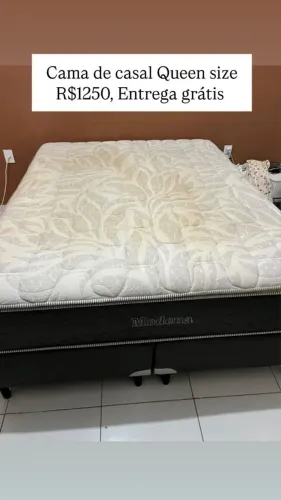 Cama de casal queen size