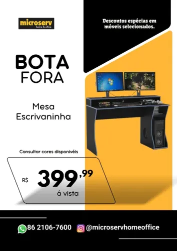 mesa escrivaninha