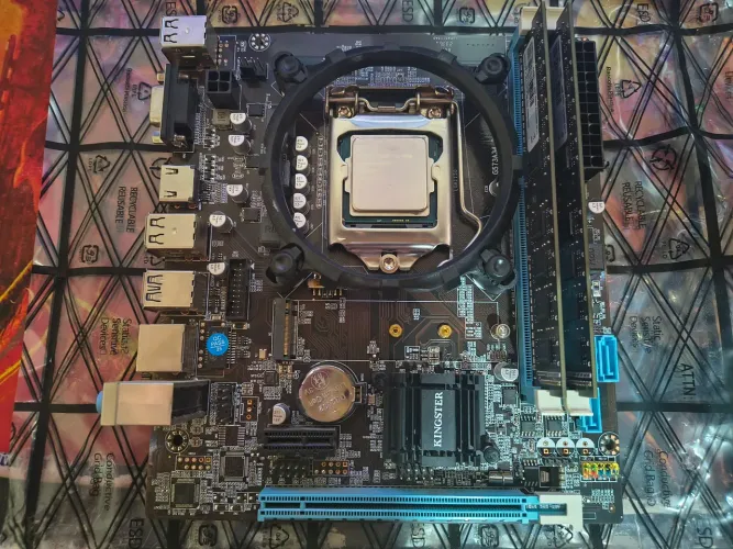 Kit Intel I5 4590 + Placa Mãe H81 + 8 GB de ram 2x4