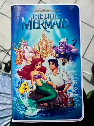 Caderno A Pequena Sereia VHS Disney Store