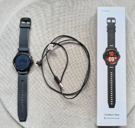 Smartwatch TicWatch Atlas - Wear OS - Snapdragon W5+ Gen 1 - Usado