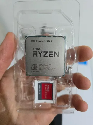 Processador AMD Ryzen 5 4600G (3.7GHz/4.2GHz Turbo) GPU : Vega 7+ Cooler + Pasta Termica