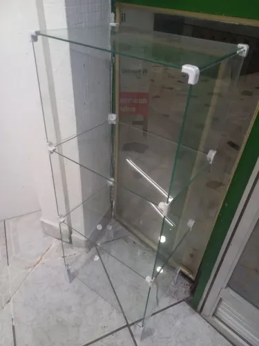 Expositor de vidro