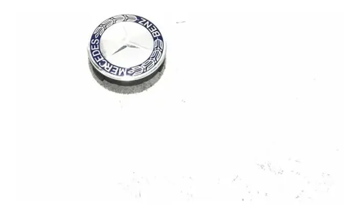 Calota Central Roda Mercedes C180 2016 C/ Detalhe Cinza