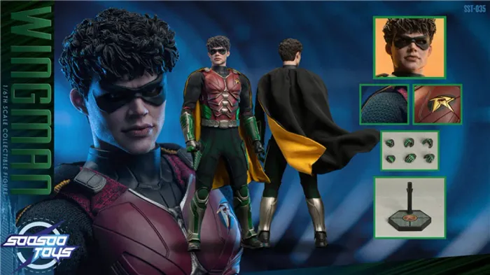 Robin Soosootoys Jason Todd Action Figure/similar Hot Toys