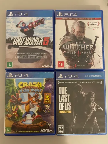 Jogos Originais PS4 