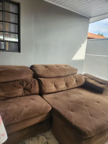 Sofá retrátil reclinável 
