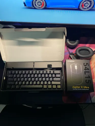 AULA Mini60 HE + Mouse Kysona Jupiter X Ultra