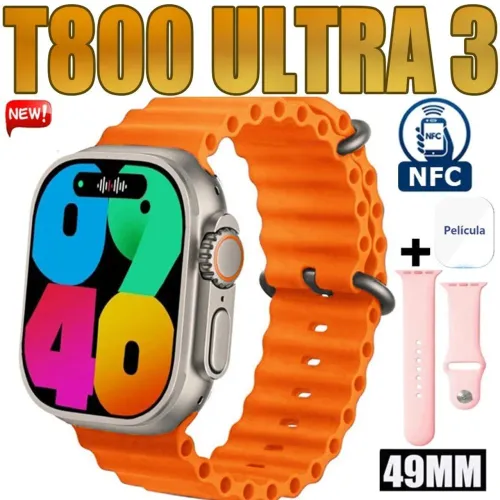 Relógio inteligente T800 ultra 3 max original