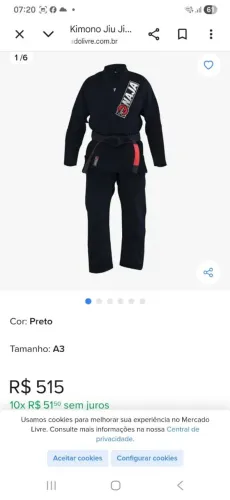 Kimono Naja Extreme Profissional Adulto Jiu Jitsu BJJ Trançado Reforçado Alta Qualidade