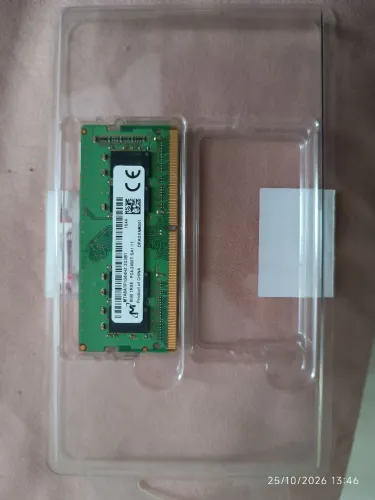 Memória ram 8gb DDR 4