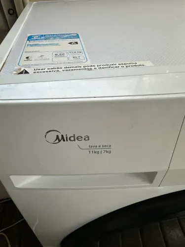 Máquina lava e seca Mideia inverter 